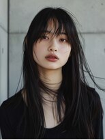 フィット ヒュー 千葉(fit hue)&nbsp;黒髪/オリーブグレー/ココアベージュ/小顔/クラゲヘアー【千葉】