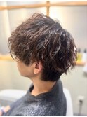 縦落ちツイストスパイラルパーマ