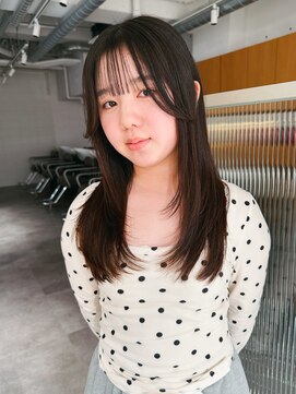 ブランコ 名古屋栄(BLANCO) ロングレイヤー　顔周りカット