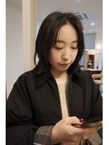 トーン(tone)&nbsp;ボブ/ミディアムボブ/切りっぱなしボブ/