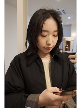 トーン(tone) ボブ/ミディアムボブ/切りっぱなしボブ/