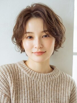ルービック(Rubik's) 似合わせカット/20代30代40代/ショートボブ/髪質改善パーマ