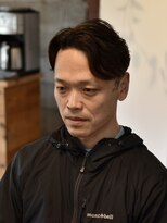 リム メンズヘア(LIM men's hair) 渋髪毛流れセンターパート【メンズカット/倉敷市中島/美容院】