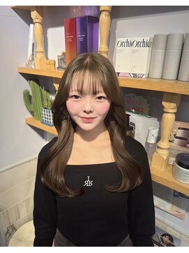 バレッタ(Barretta by neolive) 〈Barretta〉ブリーチなしWカラー/オリーブベージュカラー/蒲田