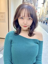 モナコ 広尾 恵比寿(monaco) 【monaco】顔周り/サイドバング/くびれミディ/恵比寿/広尾