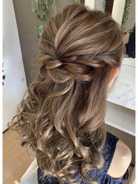 ジェミータ 横浜 ハーフアップ【横浜/ヘアセット/着付け】