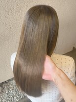 サラジュ 仁川店(SARAJU) 【Wカラー特化】森山担当 ブリーチなし×オリーブベージュ