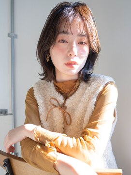 レゴ(REGO) 小顔レイヤー#ダークパープルミルクブラウン