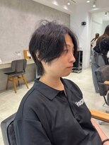 ビブ(VIV) 大人美人丸みショートボブ白髪ぼかしハイライト川崎20代30代40代