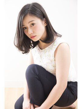 ワゴンバイアフロート(Wagon by afloat) やわらか黒髪ボブ