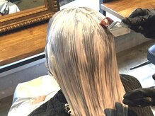 ハイブリットKIRARAカラートリートメント塗布