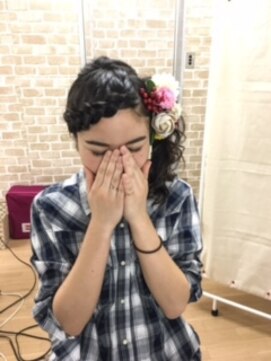 ヘアセット専門店 ナゴミ 渋谷店(nagomi) サイド控えめチラシ