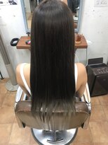 ココル 王子(CoCoLu)&nbsp;白髪染めでも艶感のあるアッシュ系カラー♪王子/白髪染め/北区