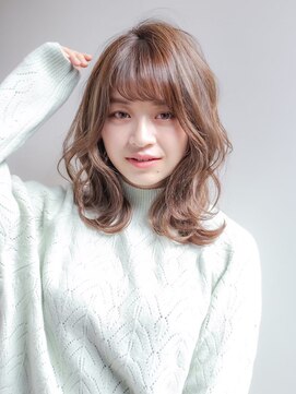 ロンド ルージュ 銀座店(Lond rouge) 波巻きウェーブミディアム