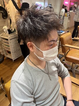 アヴァンス 天王寺店(AVANCE.) MEN'S HAIR ソフトツイスト×アップバング