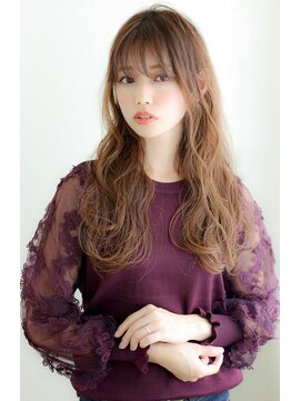 パシフィックダズールバトン(Pacific Dazzle baton) 透け感グレージュロング