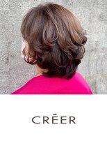 クレール 住吉店(CREER) パーマスタイルとも相性◎動きがお洒落なレイヤーボブ