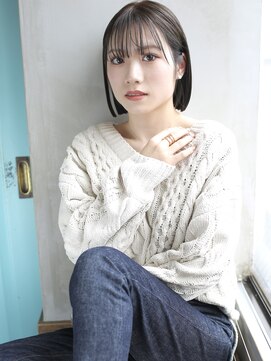 バース(BIRTH) 天神【BIRTH】切りっぱなし×プツっとボブ2