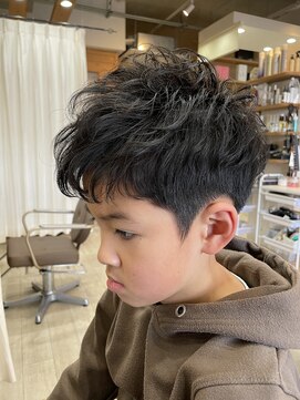 マーブル ヘアー(marble hair) キッズパーマ