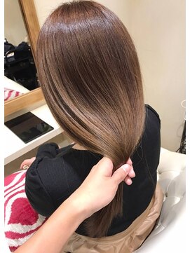 ランプヘアー(LAMP HAIR) 髪質改善縮毛矯正大人可愛いストレートロング