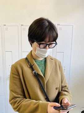 クリアーオブヘアー 池下店(clear OF HAIR) マニッシュショート