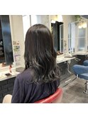 透明感!マットグレー☆【TELAHAIR幕張本郷】