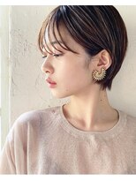 ノットバイベル 大宮(knot by belle)&nbsp;横顔美人！男性にも人気のある骨格補正のクールショート（大宮）