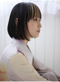 10代20代30代『ぱつっとボブ』Ash大泉学園店