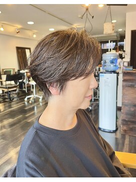 ヘアスペース クレール(hair space clair) 【clair 清水恭平】20代30代40代　大人ナチュラル　横顔美人