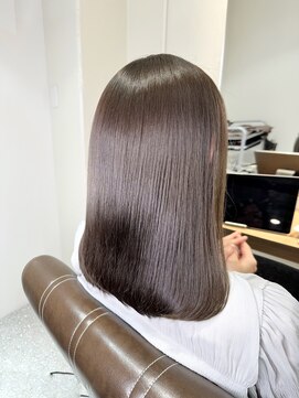 アールサロン 名駅(Rr SALON) ツヤ感バッチリ!ブランジュカラー