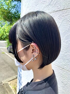 ロエン 西岡崎店(ROEN) #ミニボブ/10代/20代/30代/ボブ/髪質改善/ウルフ