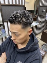 リレーションメンズヘアー(RELATION MEN'S HAIR)&nbsp;極道パーマ/メッシュ／スキンフェード