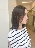 長め前髪ボブ 結べるボブ 顔周りレイヤーカット ワンカールボブ