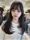 ザクザクレイヤーカット巻き方簡単ロング韓国アイドル表参道渋谷