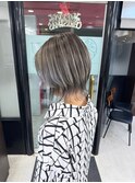 バレイヤージュ シルバー