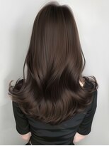 ラベスト キョウト(LOVEST)&nbsp;ウェーブヘア/レイヤーカット/アッシュブラウン/艶髪