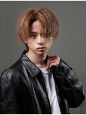 アップウルフヘア