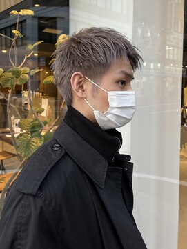 パークレーン アイス イヴェン(park lane ICI yeven) メンズカットシースルーマッシュハイライトスパイキーショート