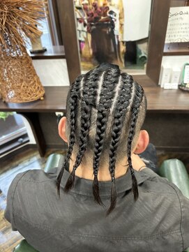 リンピオピア(Limpio pia) コーンロウ、イベントヘア、特殊ヘアセット