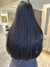 【髪質改善水素TR+ストレート】酸性領域のダメージレスな艶髪￥22500