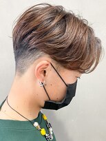 ニュアンスパーマセンターパートサイドパート韓国カルマパーマ