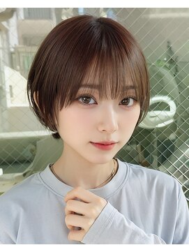 サンド 池袋 2nd(sand) ナチュラルマッシュ#ショートボブ#白髪ぼかし#ハイライト