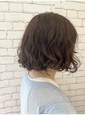 ボブ×デジタルパーマ