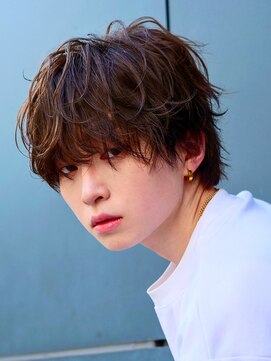 エルマーク 豊中(L-MARK) 波巻きスパイラル/シャドウパーマ/サーフカール/men's/メンズ