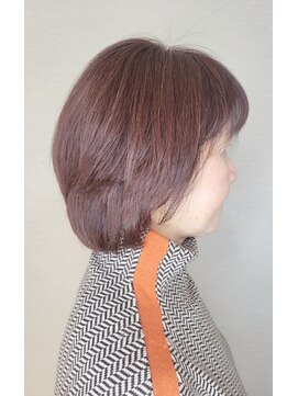 松本平太郎美容室 国立店 40代50代60代×レイヤーボブ×イノアカラー