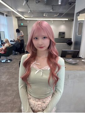 モニカ 原宿店(MONIQA) ピンクヘア