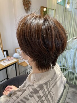 ホットスポット 宇部店(HOT SPOT) 幅広い年齢で人気のふんわりショートボブ☆
