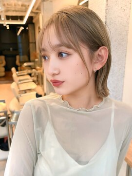 レディ 表参道(Lady) 大人ボブ切りっぱなしボブレイヤーボブ外ハネボブくびれボブ