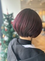 ベルライズ(Belrize)&nbsp;【しっかりピンク×伸ばし中グラデーションボブ】