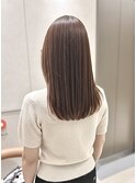 メテオカラーで作る潤いベージュブラウン
